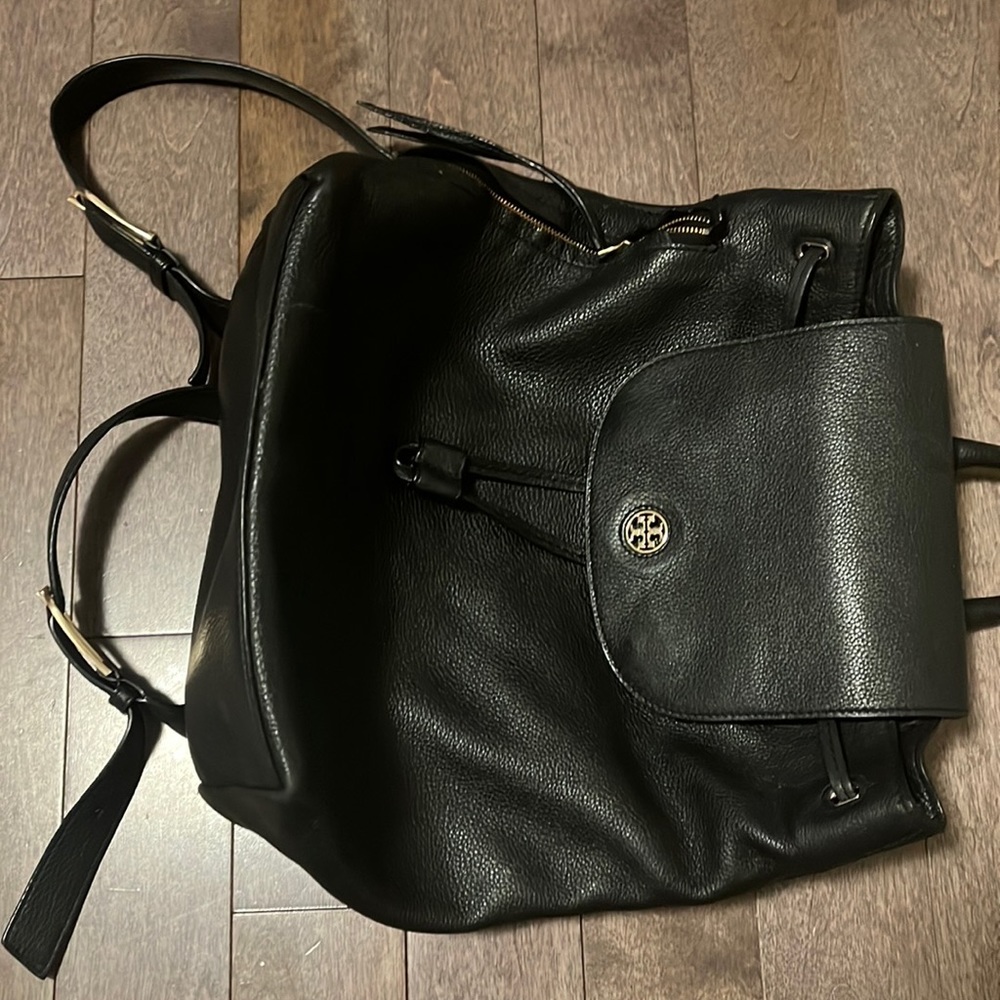 Tory Burch leather backpack